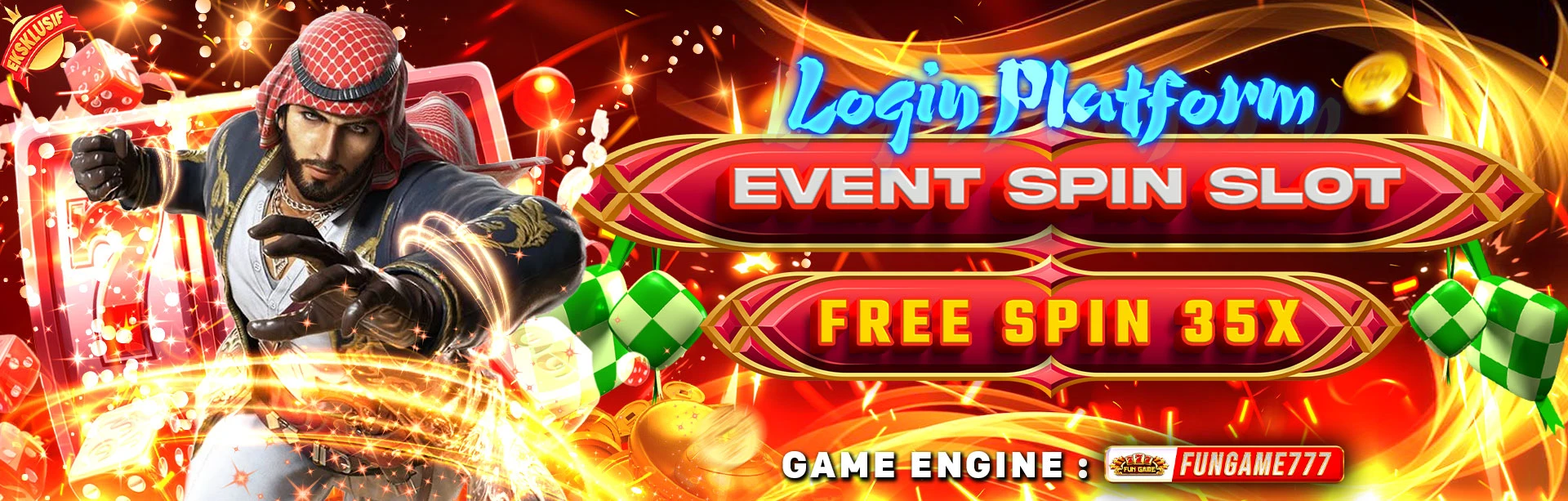 BUNGA129 Banner Slot Online